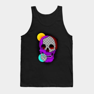 Geometric skull Tank Top